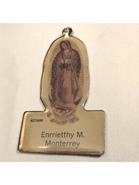 Our Lady Of Guadalupe Rosary Tag Enrrietthy M Monterrey Religious Medal